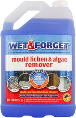 Wet & Forget Mould, Lichen & Algae Remover, Outdoor Cleaning Solution,- 5 Litre