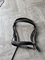 Black Leather Cob Size Windsor Bridle 