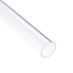 Clear Plastic Rigid PVC Pipe Tubing Tube 23mm ID x 25mm x 0.4m