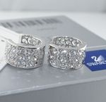 White / Rose Gold Filled made with Swarovski Crystal Earring/Necklace / Bracelet