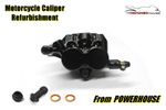 Triumph Bonneville T100 rear brake caliper refurbishment service 2002-2010