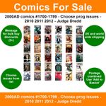 2000AD comics #1700-1799 - Choose prog issues - 2010 2011 2012 - Judge Dredd