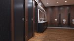 Corner Toilet Cubicle made to your dimensions