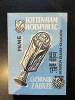Gornik (Poland)  v Tottenham - 13 September 1961 (European Cup)