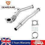 STAINLESS EXHAUST DE CAT DECAT DOWNPIPE 3" FIT VW GOLF 2.0 GTI MK5 MK6 SCIROCCO