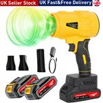 Electric Leaf Blower 40000 RPM Cordless Turbo Jet Portable Handheld Air Blower