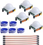 5 x HC-SR501 IR Pyroelectric Infrared PIR Motion Detector Sensor for Arduino UK