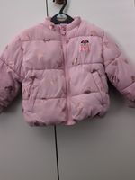 Girls,18-24 Months,Minnie Mouse Bomber Jacket Coat.pink,no Hood,f&f By Tesco