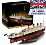 NEW *BOXED* *unbranded* Titanic Icons 9090pcs 10294 UK STOCK FREE DELIVERY