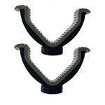 V Yoke Shooting Rack Rest Rifle Holder Top Mount 1/4 Thread Hunting Tripod Bipod