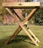 Teak Tray with Stand