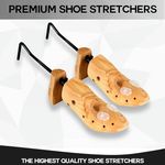 2 x LADIES WOMENS SHOE STRETCHERS TREE WOODEN SHAPER BUNION CORN SIZE 3-6
