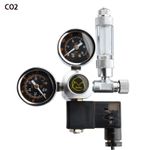 Aquarium System Dual Gauge Co2 Pressure Regulator Bubble Counter Solenoid