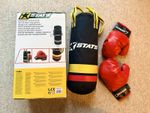 Boxing Set with Gloves In Box Opened But Never Used Very Good Condition