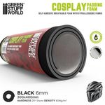 Green Stuff World Cosplay Padding Foam with Fabric 300x400x6mm