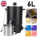 6L Wax Melter Electric Melting Pot Machine Pour Spout Candle Soap Making 30-100℃