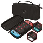 Venom Switch Carry Case - With  Screen Protectors - Fits Switch, Lite and OLED