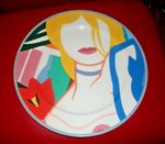 Rosenthal - Tom Wesselmann - Blonde Vivienne - Artist Plate - 31 cm