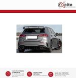 Spoiler For Mercedes Benz A Class W177 2018 On Gloss Black  A35 A45 AMG Look