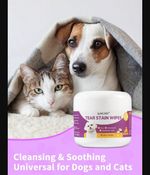 Eye Wipes Pet Cleaning Wipes Cats And Dogs Universal Ear Clean Wipe..