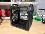 10" Server Rack 5U – 3D Printed Home Lab Rack – Compact Network /Server Cabinet