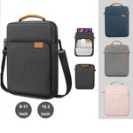 Crossbody Messenge Storage Shoulder Bag Handbag Tablet Case For iPad Galaxy Tab
