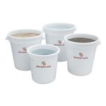 Plaster Mixing Bucket Heavy Duty Plastic Tub 50L 75L 100L 125L Skimflex