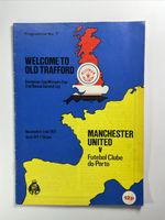 Manchester United v F.C. Porto;  ECWC 2nd Round,  2nd November 1977