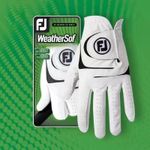 WEATHERSOF MENS ALL WEATHER GOLF GLOVES CLUB LEFT RIGHT HAND / BLACK/ 1 PACK