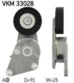 SKF Tensioner Pulley for Peugeot 306 GTi-6 2.0 Litre April 1997 to June 2001