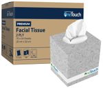 White Soft Tissue Facial Tissue Boxed Tissue Ideal for sensitive skin 70 sheet