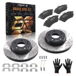 Front Brake Discs & Pads for Mercedes C Class C204/S204 2007-2023 2044212812