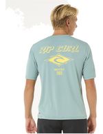 Rip Curl Icons Surflite Short Sleeve Surf Tee Blue Lagoon