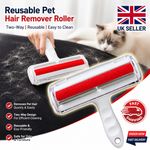 Reusable Pet Hair Remover Roller – Two-Way Lint & Fur Remover for Cats and Dogs