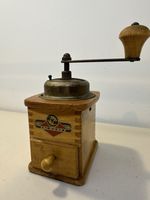 Vintage KyM KYM Wood & Metal Coffee Grinder Made in Germany