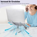 Adjustable Foldable Laptop Stand – Portable Holder UK Fast Dispatch