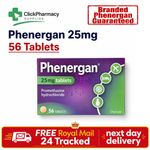 Branded Phenergan 25mg 56 Tablets - Allergy Sleep Travel |FREE NEXT DAY DELIVERY