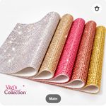 Rhinestone Stickers Sheet Self Adhesive Bling Crystal Gems Diamante 2mm Sparkly