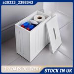 Bathroom Toilet Cleaning Product Storage Tidy Box Unit Waterproof Freestanding