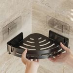 2-3PCS Organiser Storage Rack Corner Shower Caddy Self Adhesive Bathroom Shelf