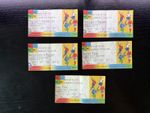 Euro 1996 England Football Tickets From All Their Games Inc Semi Final