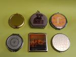 Job Lot - Assorted Style Handbag Cosmetic Make Up Mirror Compacts (2436)