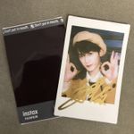 Tan Jianci's handwritten signature and Polaroid 3-inch authentic small card gift