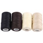 Hair Extension Weave Thread + 3 C Needles /  Weft Thread / Wigs / 50mm / 90mm