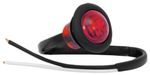 12v/24v Red Small 1" Round LED Button Marker Light/Lamp Universal Car Marine