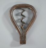 VINTAGE TRAVELLING POCKET FOLDING BOW CORKSCREW