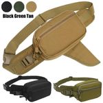 Tactical Pistol Concealed Carry Waist Bag Holster Gun Pouch Case Magazine Pouch