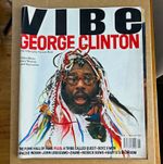 VIBE Magazine Nov 1993 George Clinton Cover Illustrated Vernon Reid