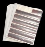 50 Pergamin negative sleeves for 7x6 strips KB / negative sleeves for 35mm film