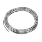 99.99% High Purity Zinc Wire 14# Pure Zinc Beading Wire 2mm (16.4'/Roll)